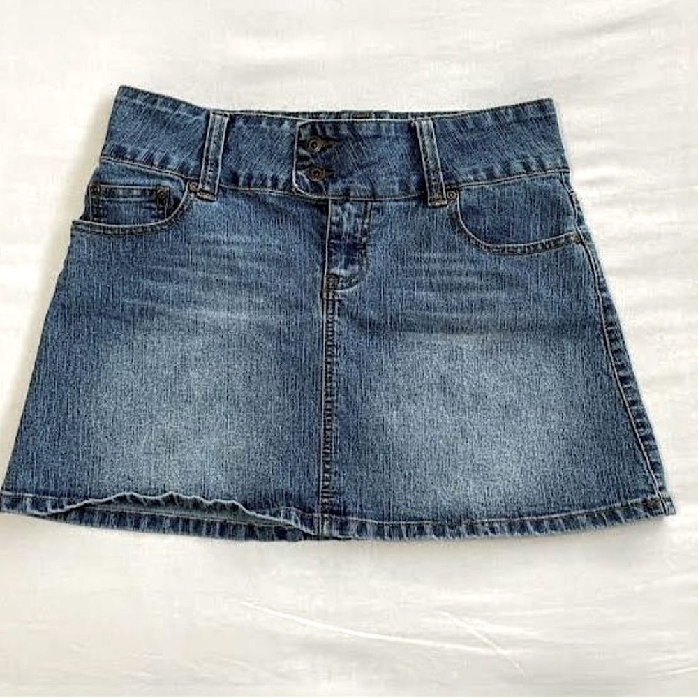 Cute Jean Mini Skirt